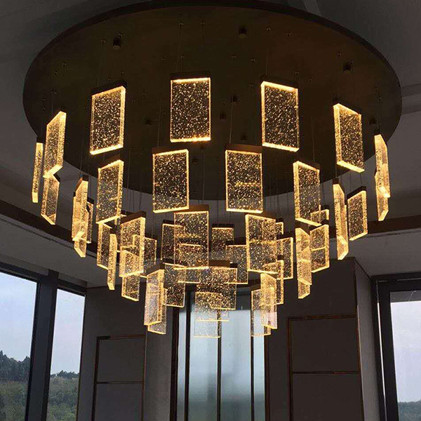 客廳創意藝術定制水晶燈廠家，吊燈廠家