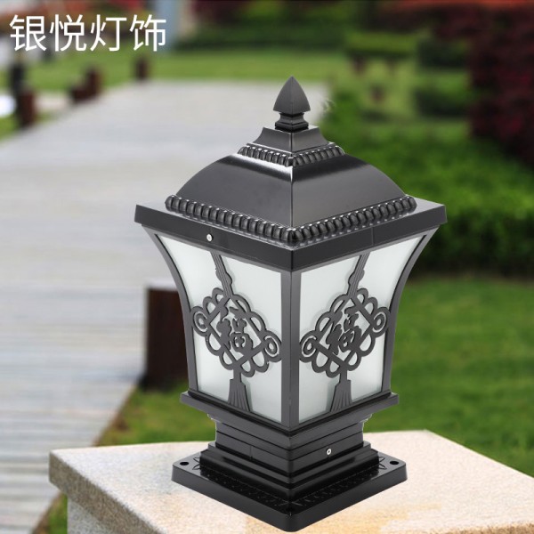 柱頭燈室外圍墻燈花園別墅門柱燈，柱頭燈
