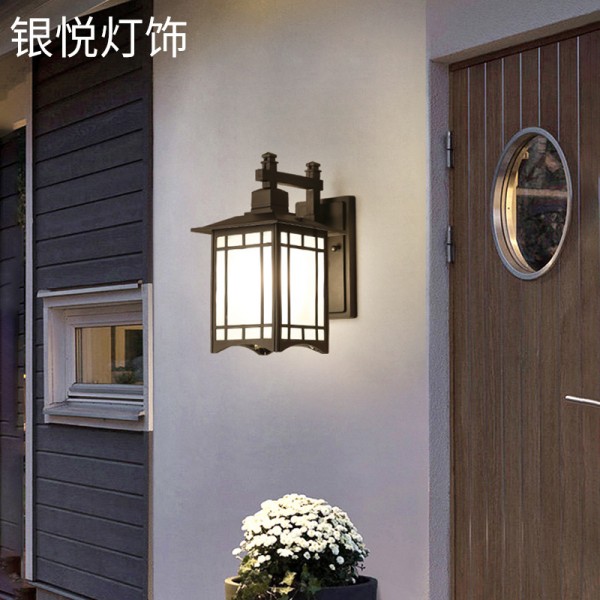 戶外壁燈室外防水，歐式復古別墅露臺陽臺壁燈